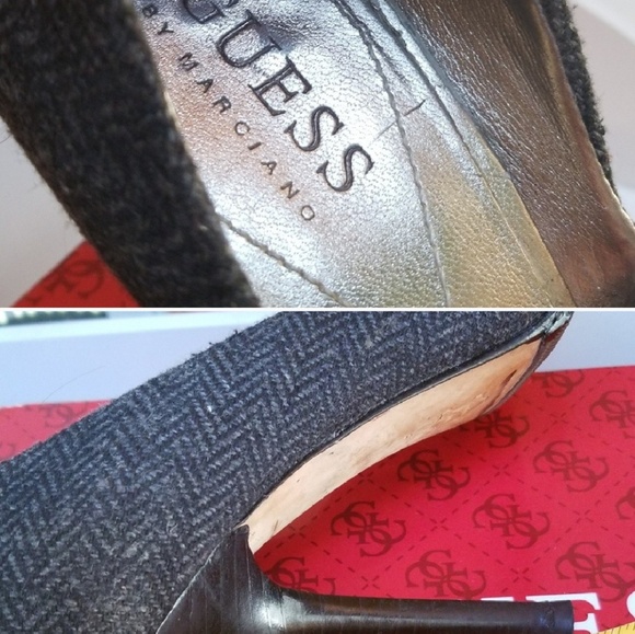 GUESS Carrie2 grey tweed pumps - Picture 5 of 5